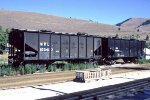 Montana Rail Link company sand cars MRL #100412 & #100419